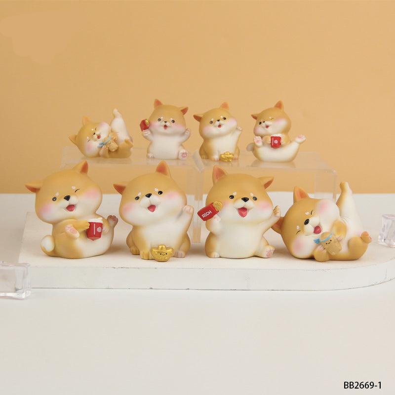 Lucky Shiba Inu small ornaments