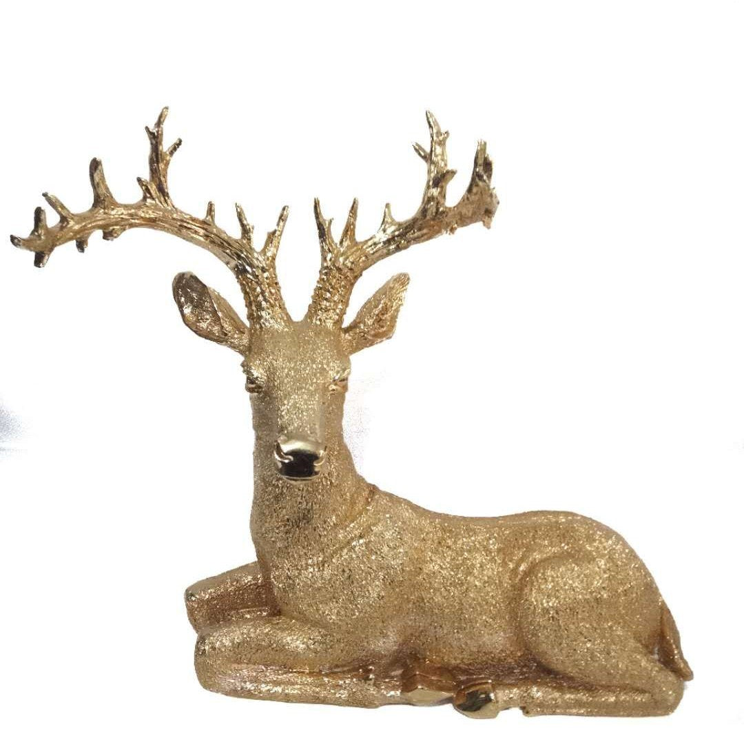 Deer resin electroplated home furnishings